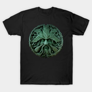 Green man t shirt best sale